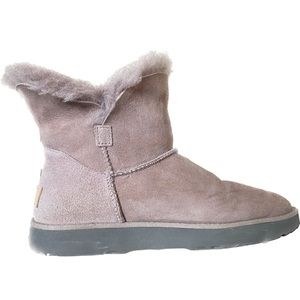 UGG Women Classic Cuff Mini, Stormy Gray, size 7